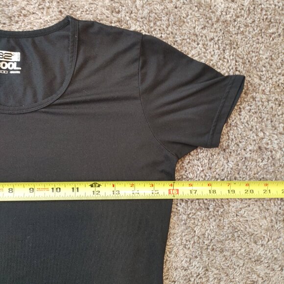 32 Degrees Cool 3 Pack Size S T-Shirt Short Sleeve Black/Teal/Pink For Women - Picture 5 of 11